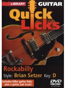 Lick Library: Quick Licks - Brian Setzer Rockabilly (DVD)