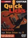 Lick Library: Quick Licks - Brian Setzer Rockabilly (DVD)