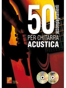 50 accompagnamenti per chitarra acustica (libro/CD/DVD)