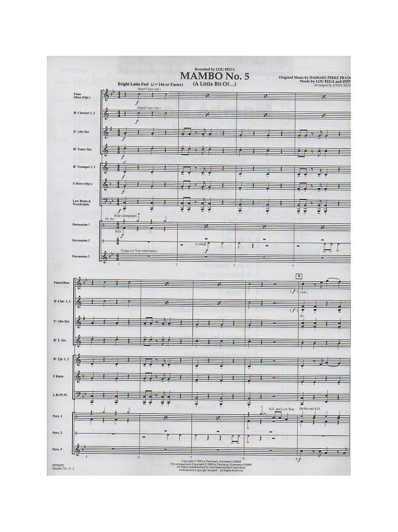 Mambo No. 5 (A little bit of...)