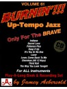 Burnin': Up Tempo Jazz standards (book/CD play-along)