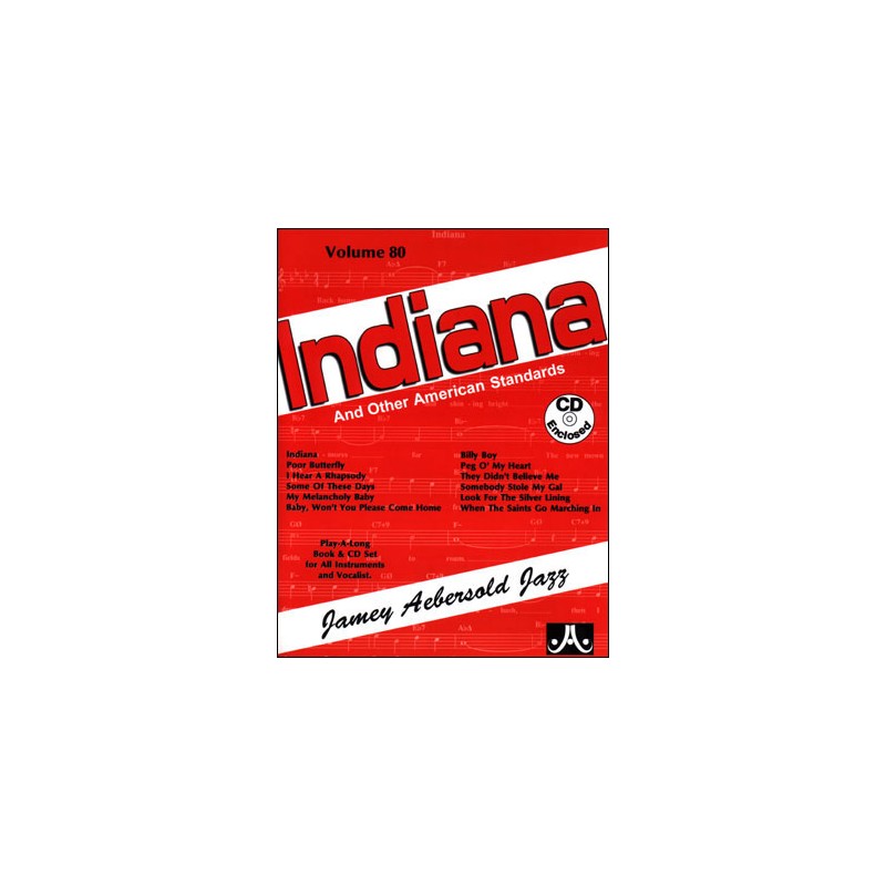 Indiana & Other American Standards (book/CD play-along)
