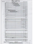 Hue and Cry - For Wind Orchestra