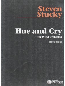 Hue and Cry - For Wind Orchestra (Score)