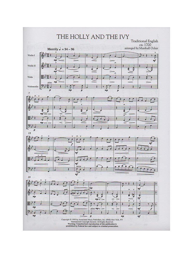 Christmas Collection (string quartet)