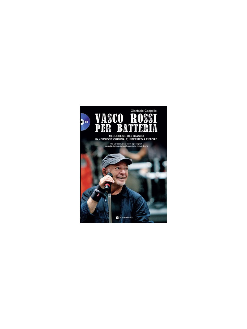 Vasco Rossi per batteria (libro/CD)