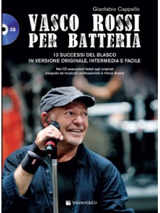 Vasco Rossi per batteria (libro/CD)