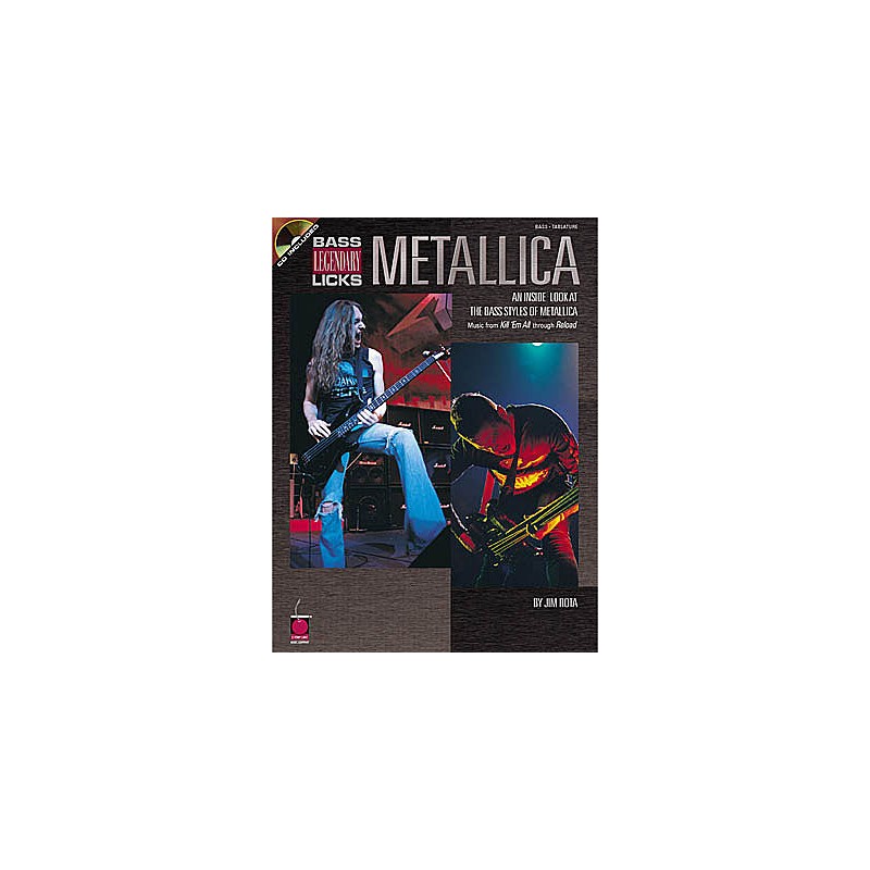 Bass Legendary Licks Metallica www.birdlandjazz.it