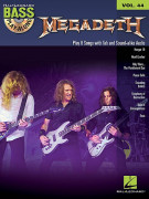 Megadeth: Bass Play-Along Volume 44 (book/CD)