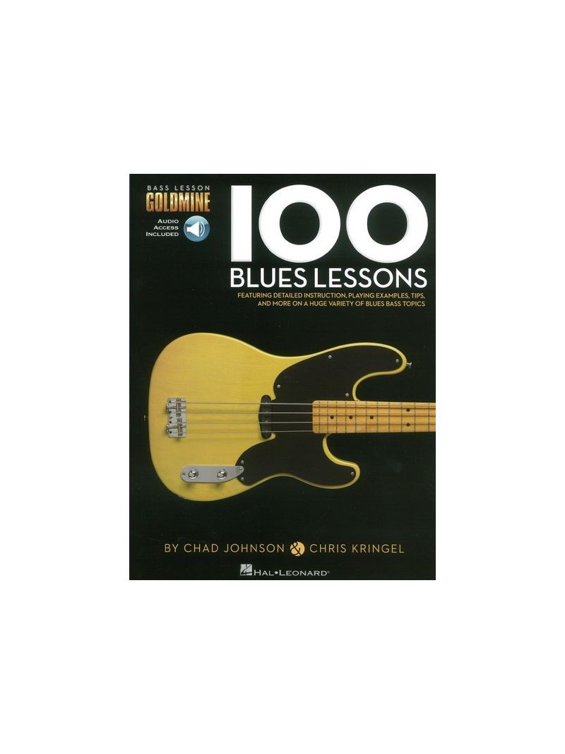 Goldmine : 100 Blues Lessons - Bass (book/Audio Access)