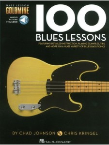 Goldmine : 100 Blues Lessons - Bass (book/Audio Access)