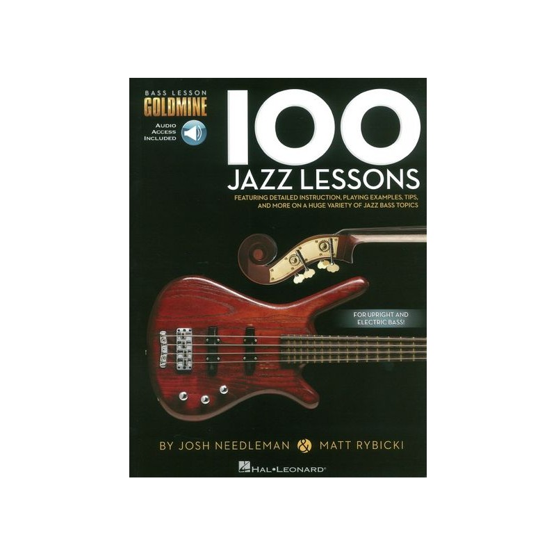 Goldmine : 100 Jazz Lessons - Bass (book/Audio Access)