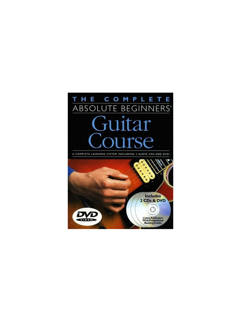The Complete Absolute Beginners Guitar Course (book/2 CD)