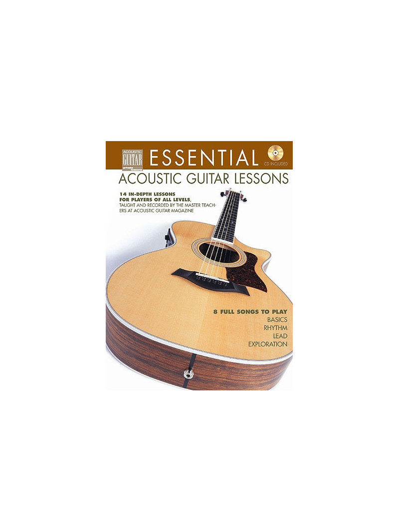Essential Acoustic Guitar Lessons (book/CD)