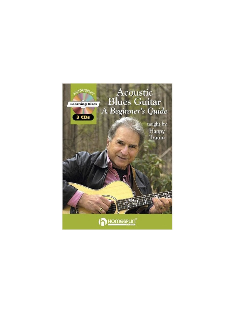 Acoustic Blues Guitar: A Beginner's Guide (book/3 CD)