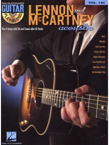 Lennon & McCartney Acoustic: Guitar Play-Along Volume 123 (book/CD)