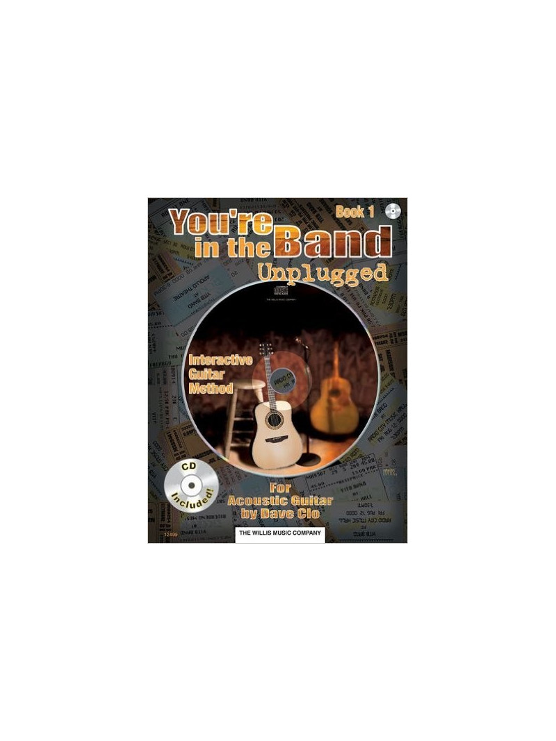 You're in the Band - Unplugged Guitar Book 1 (book/CD)