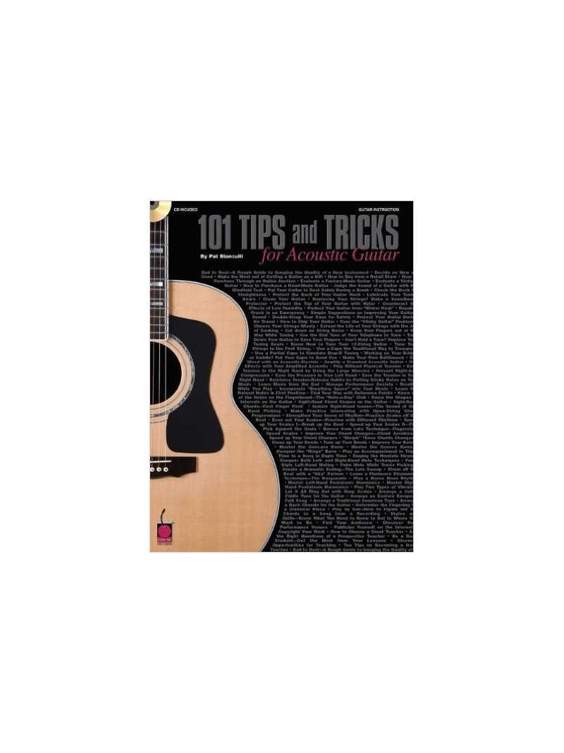 101 Tips and Tricks for Acoustic Guitar (book/CD)