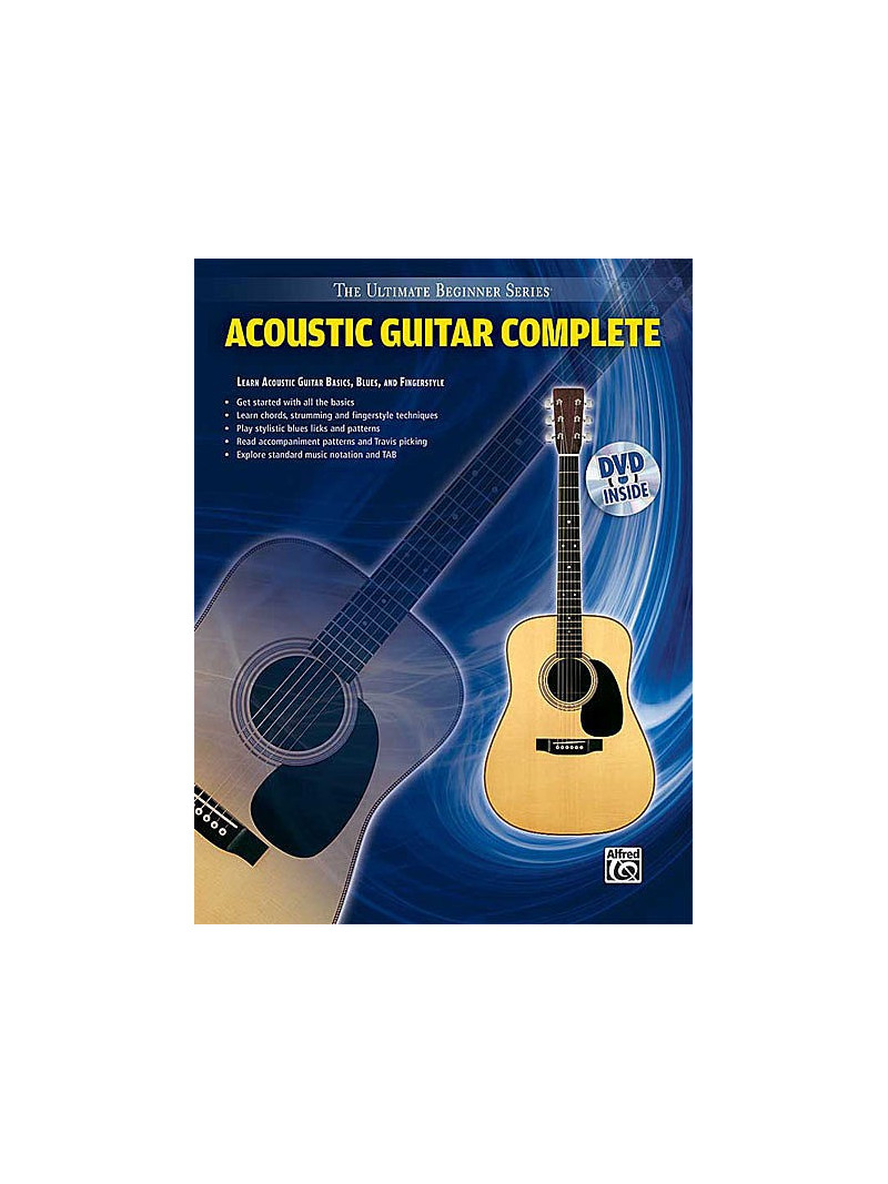 Ultimate Beginner Series: Acoustic Guitar Complete (book/DVD)