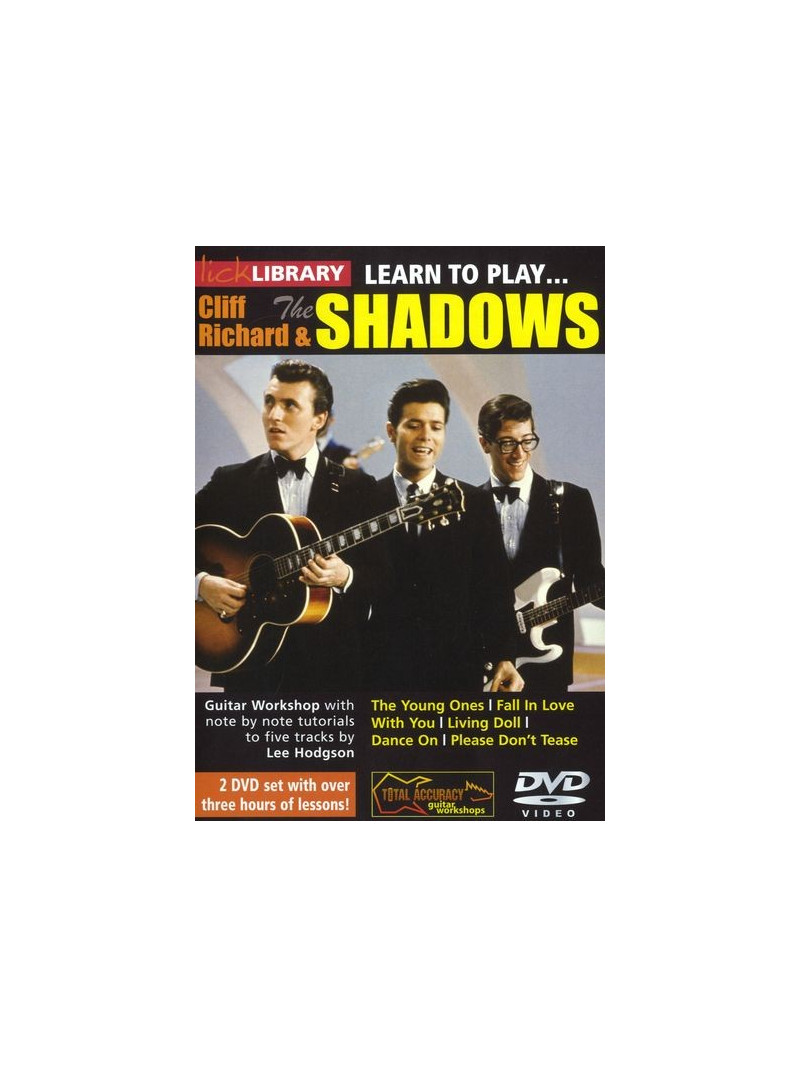 Lick Library: Learn To Play Cliff Richard And The Shadows (2 DVD)