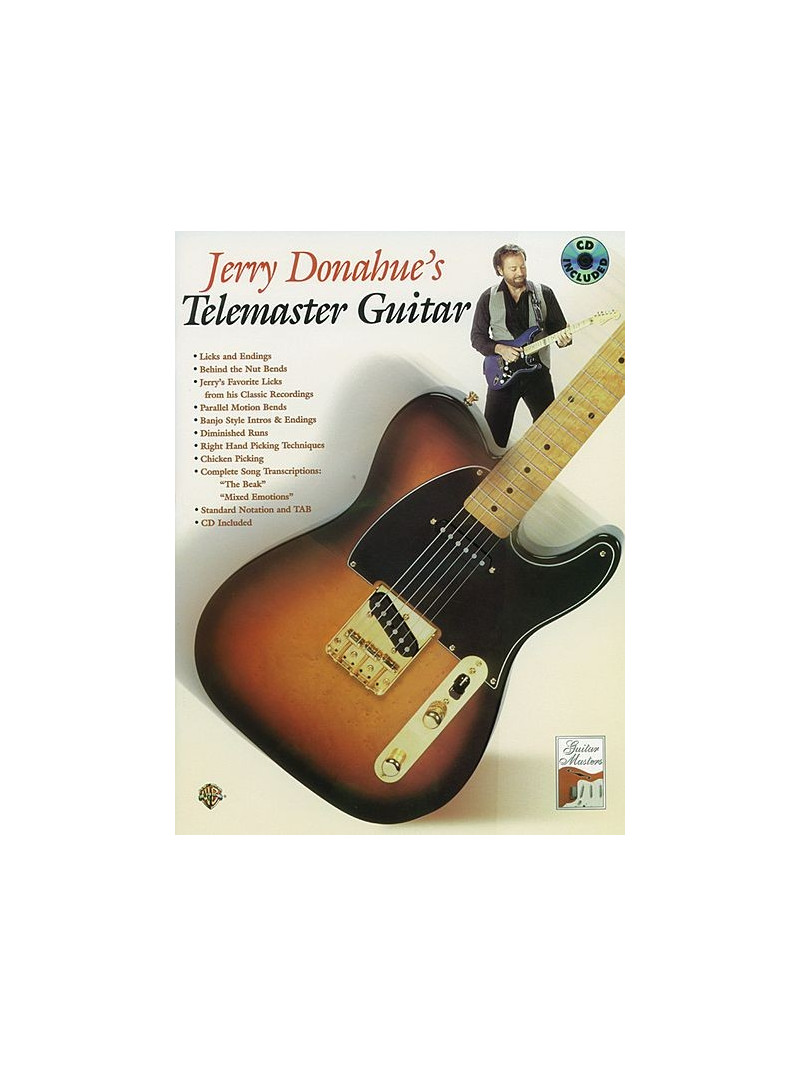 Jerry Donahue's Telemaster Guitar (book/CD)