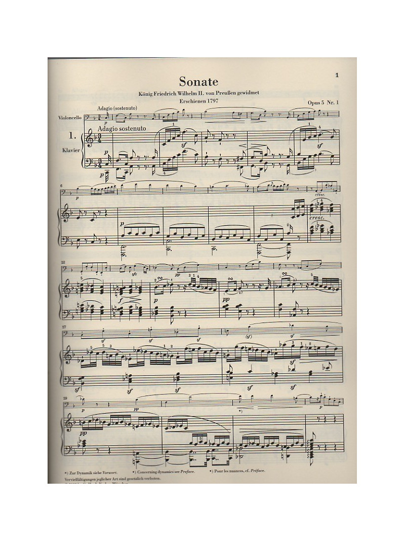Beethoven - Sonatas for Piano and Violoncello