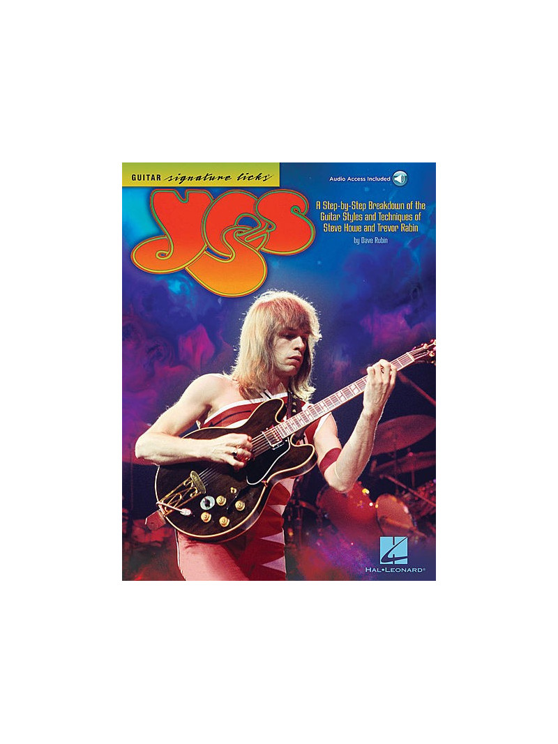Yes - Guitar Signature Licks (book/Audio Access)