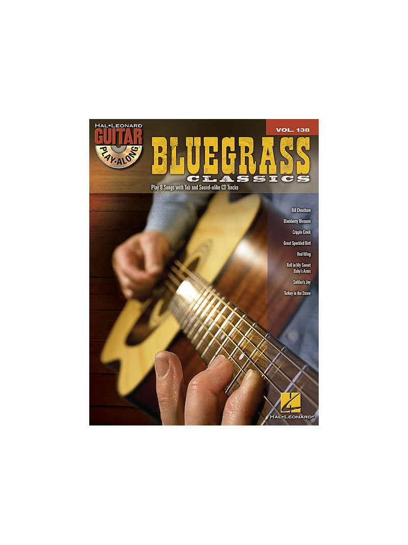 Bluegrass Classics: Guitar Play-Along Volume 138 (book/CD)