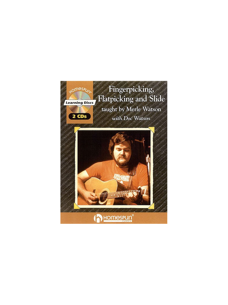 Fingerpicking, Flatpicking and Slide: Guitar Styles (book/2 CD)