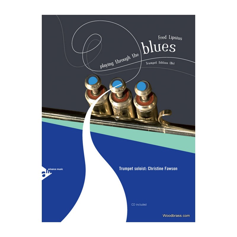 Playing Through the Blues: Trumpet (book/CD play-along)
