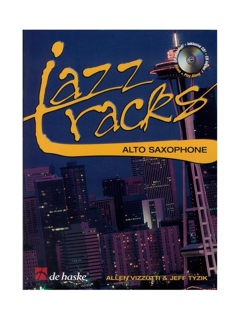 Jazz Tracks For Alto Sax (book/CD play-along)