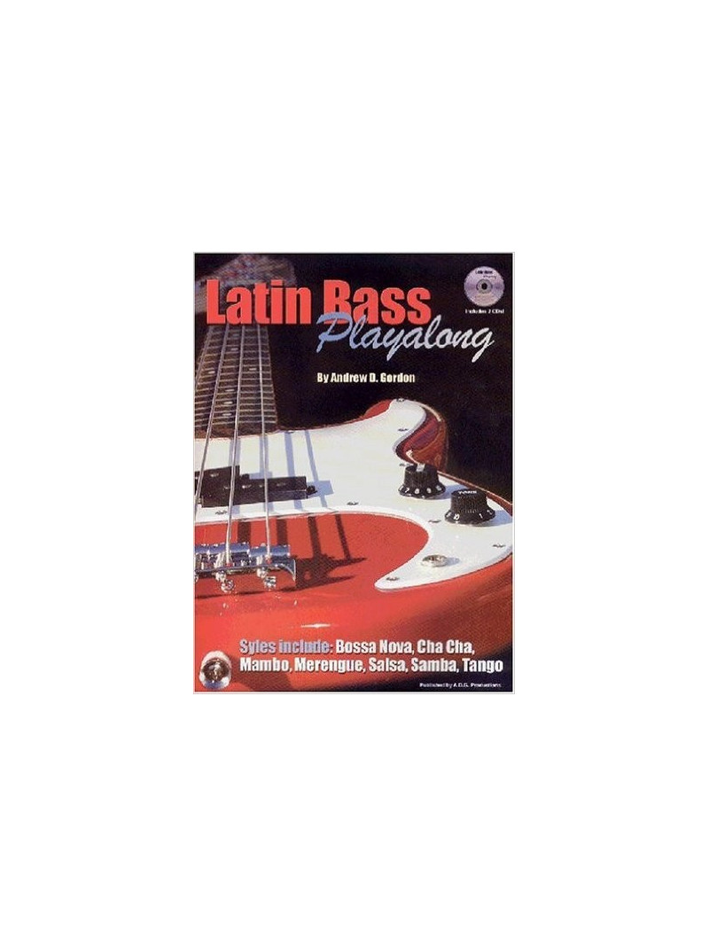 Latin Bass Playalong (book/2 CD)