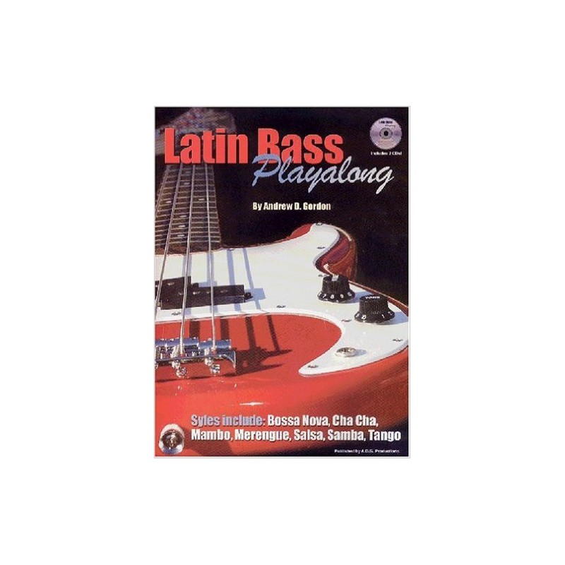 Latin Bass Playalong (book/2 CD)
