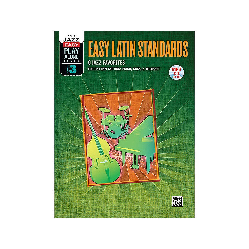 Jazz Play-Along Vol.3: Easy Latin Standards (book/CD MP3)