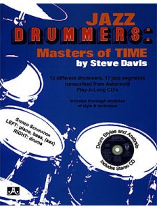Masters of Time - Jazz Drummers (book/CD play along)