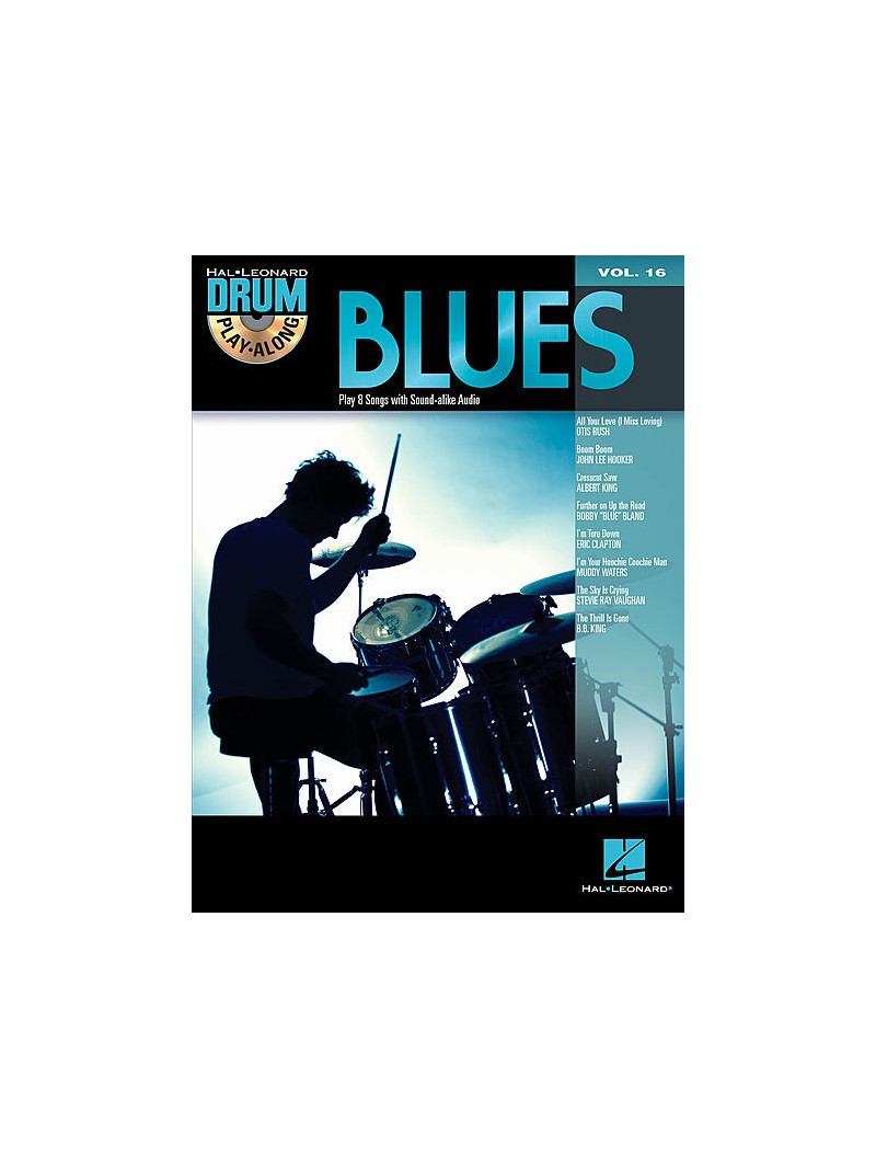 Blues: Drum Play-Along Volume 16 (book/CD)