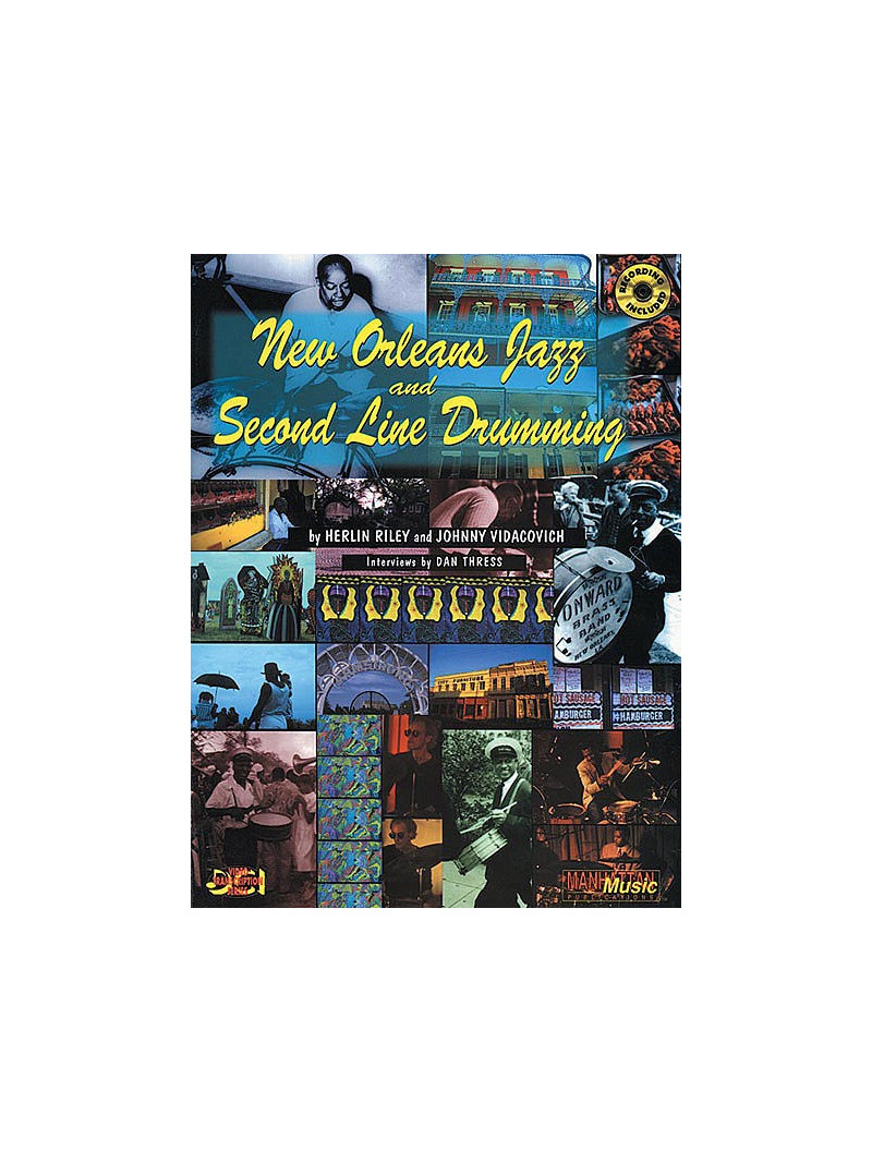 New Orleans Jazz & Second Line Drumming (book/CD)