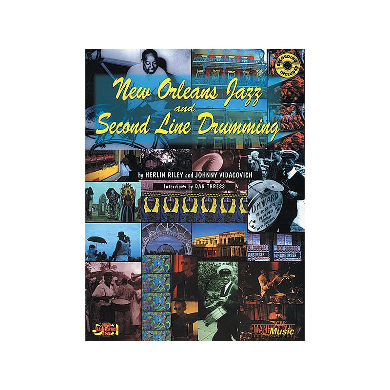 New Orleans Jazz & Second Line Drumming (book/CD)