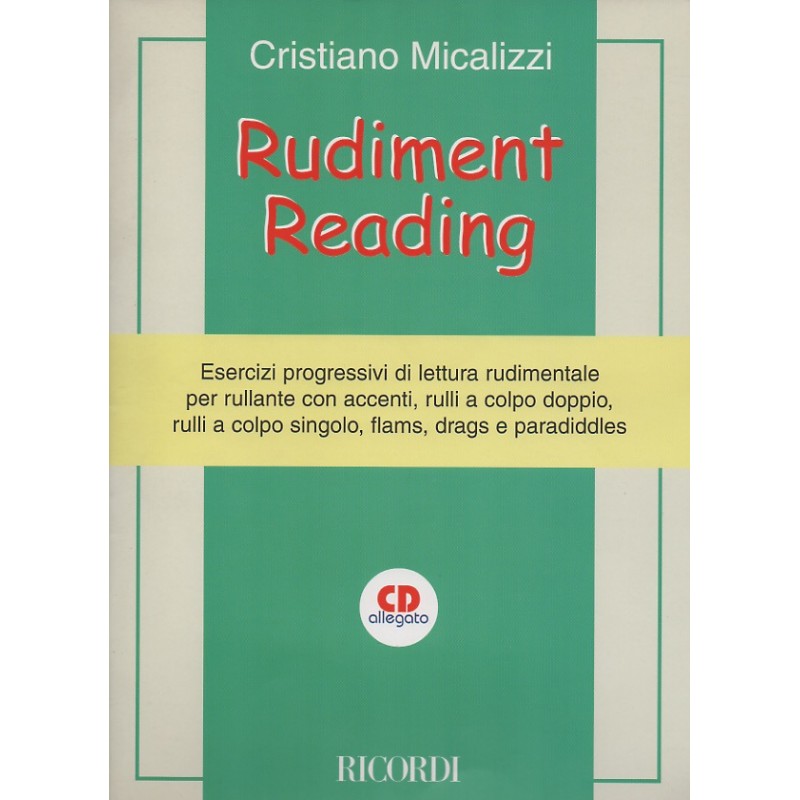 cristiano micalizzi rudiment reading www.birdlandjazz.it