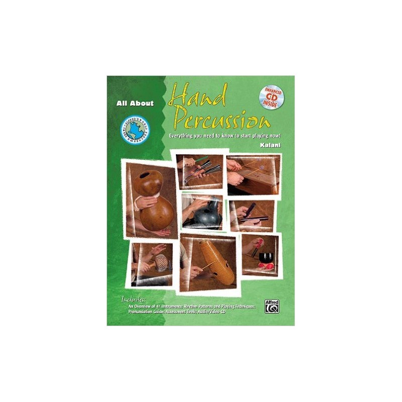 All About Hand Percussion (book/CD)