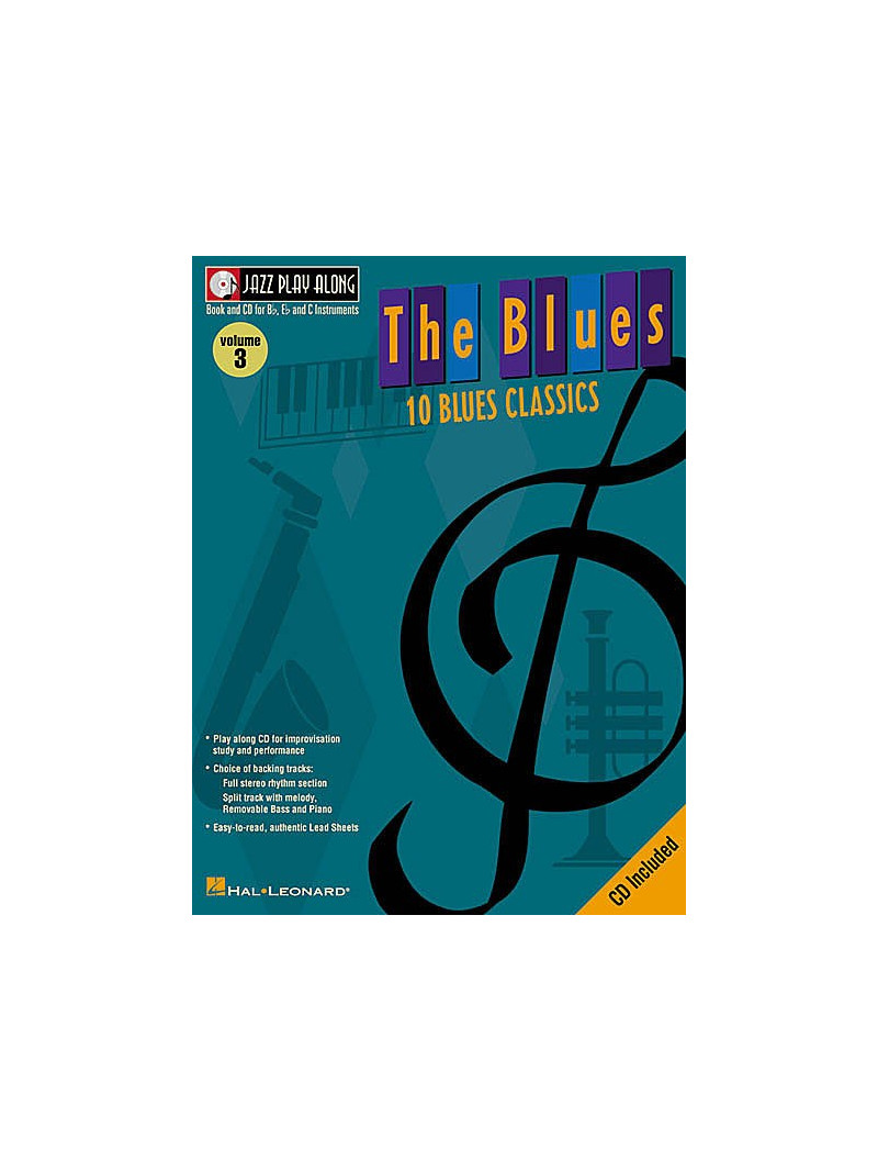 Jazz Play-along vol. 3: The Blues (book/CD)