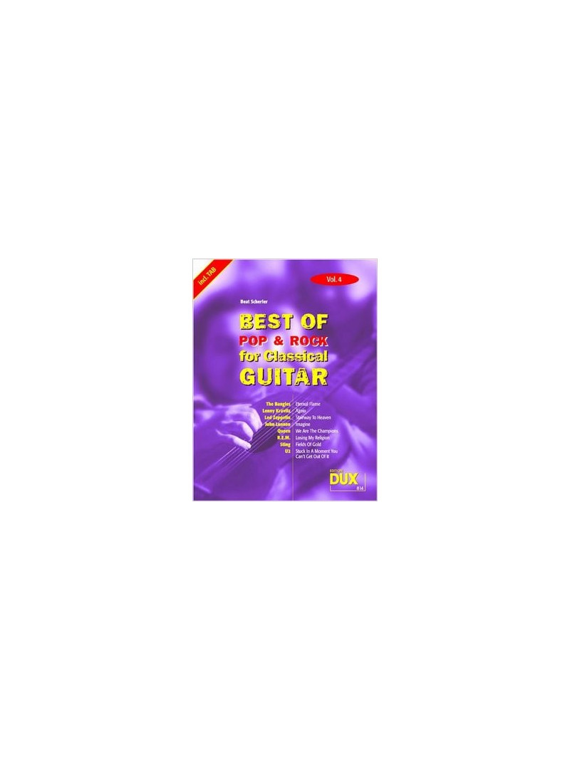 Best Of Pop & Rock for Classical Guitar 2
