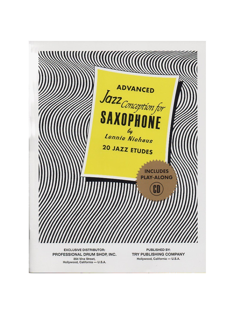 Advanced Jazz Conception for Saxophone (book/CD)