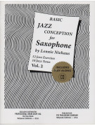 Basic Jazz Conception for Saxophone Volume 2 (book/CD play-along)