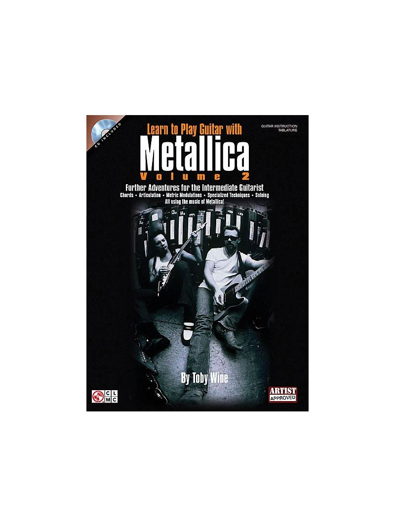 Learn to Play Guitar with Metallica 2 (book/CD)