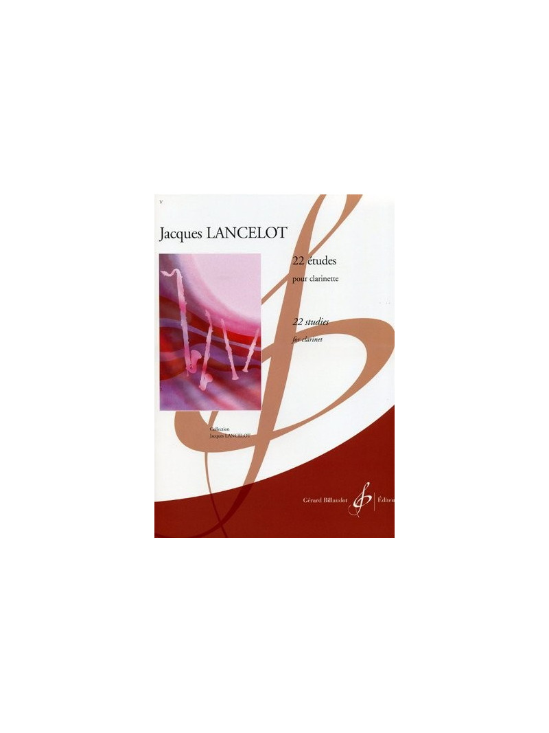 22 Etudes pour Clarinet