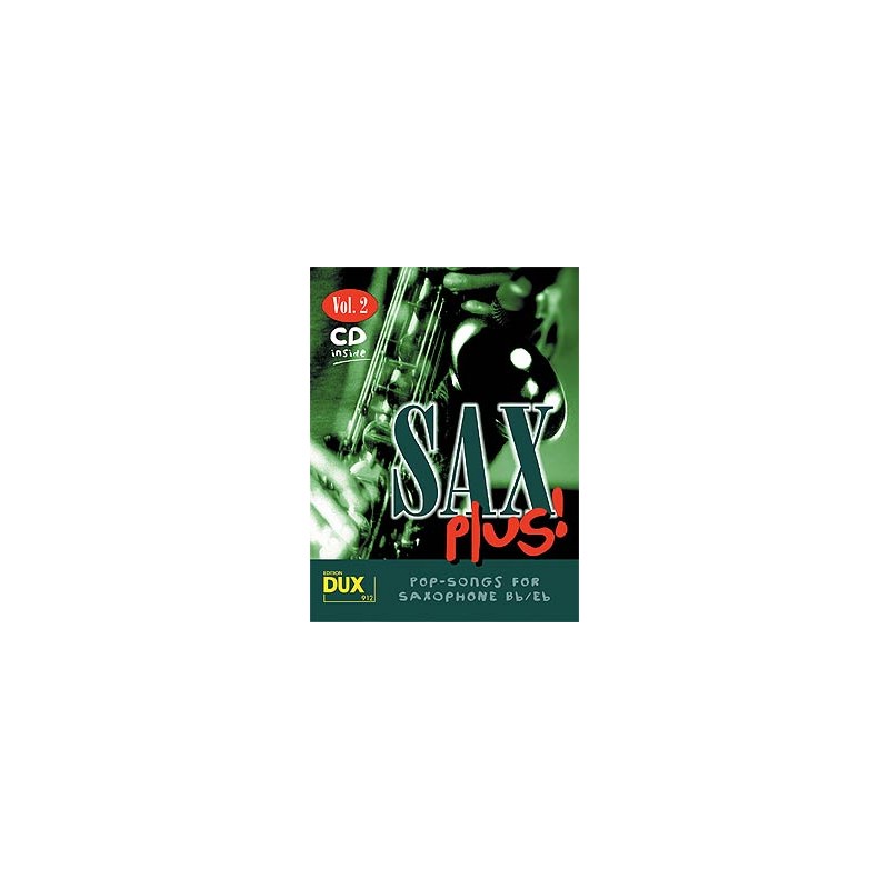 Sax Plus! - Volume 2 (book/CD)