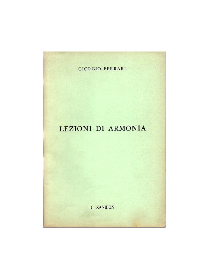 Lezioni di Armonia