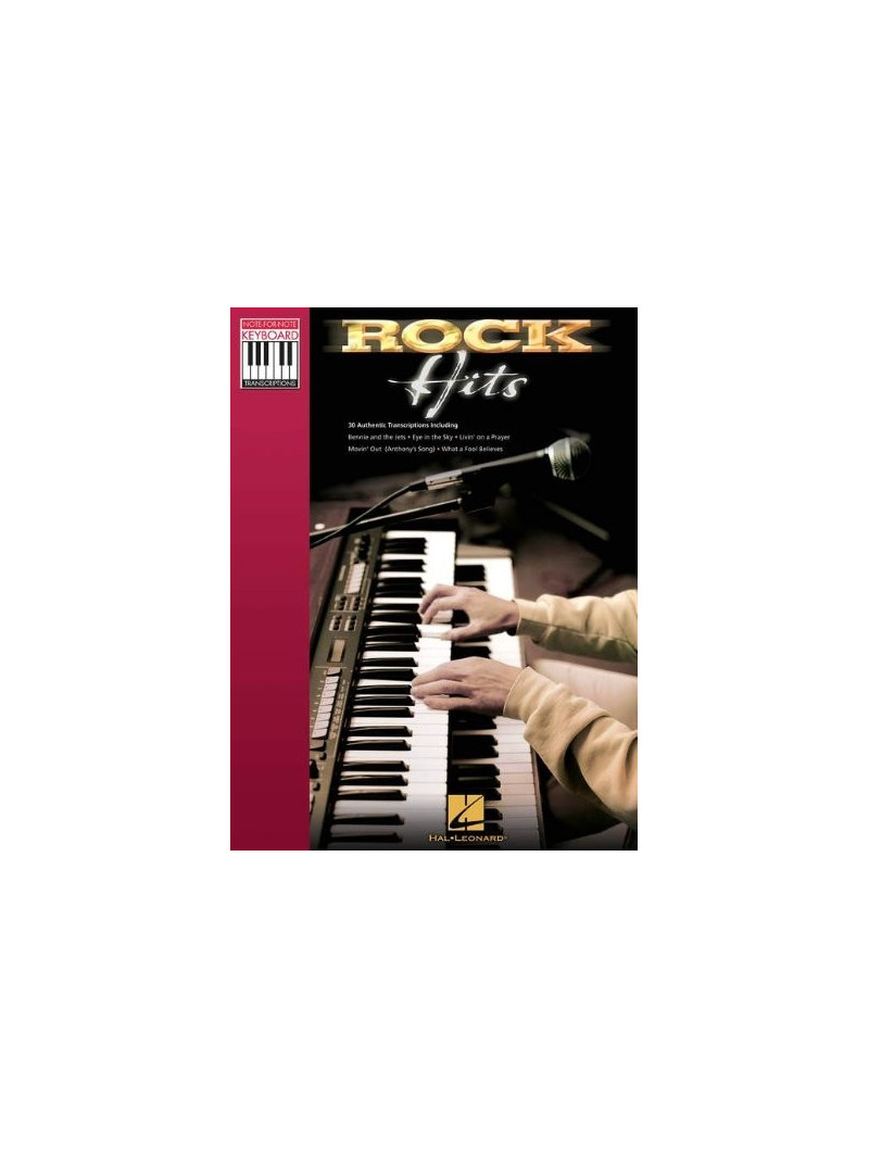 Rock Hits - Note-for-Note Keyboard Transcriptions