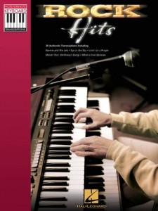 Note for Note Keyboard Transcriptions: Rock Hits